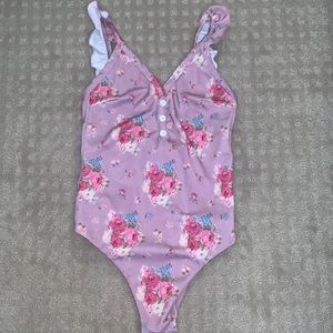 NWT Charina Sarte swim one piece M